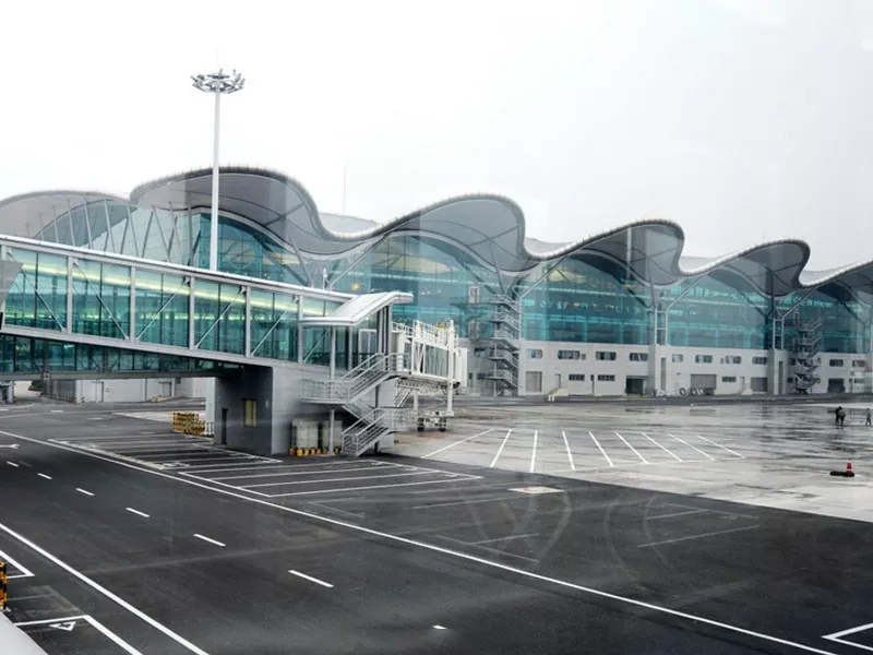 Hochhaus-Flughafen-Stahlkonstruktionsgebäude